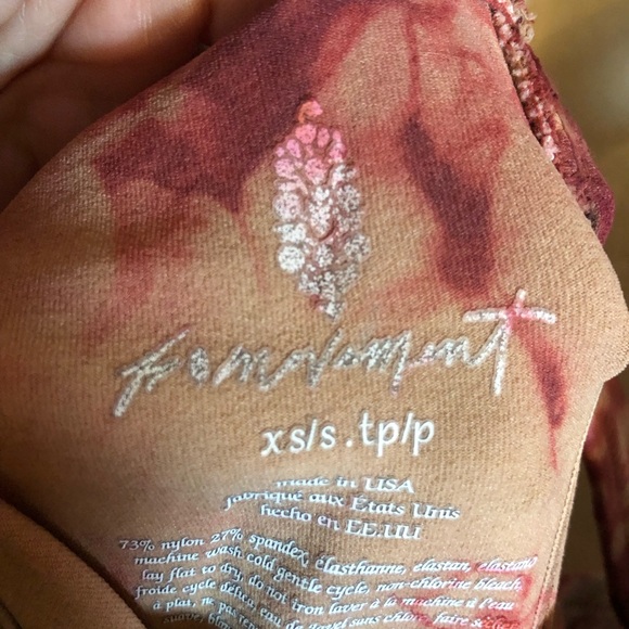 Free People Good Karma Custom Tye-Dye Onesie, XS/S - Picture 4 of 5